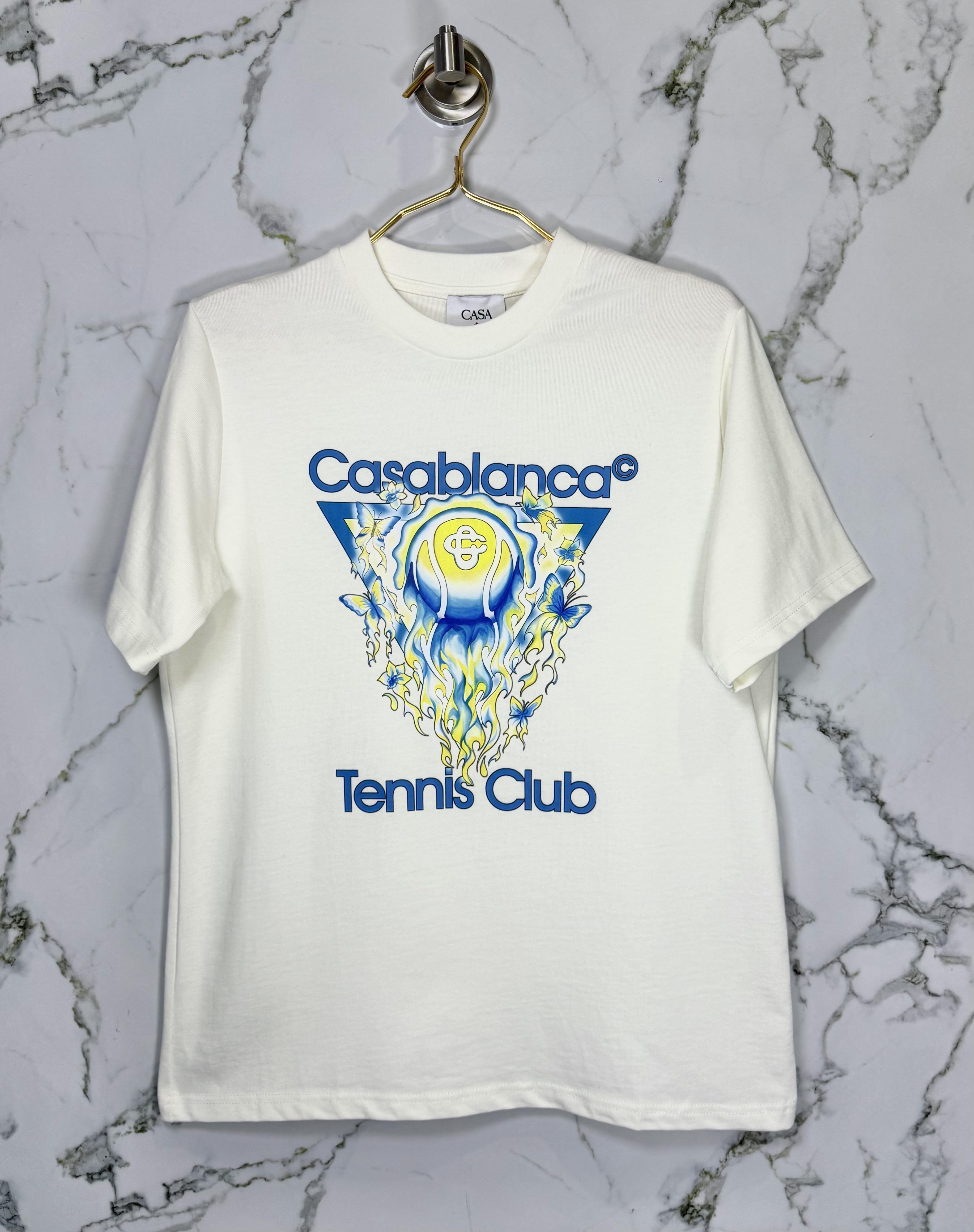 Playera Calidad Alta Casa Blanca  Cuello Redondo