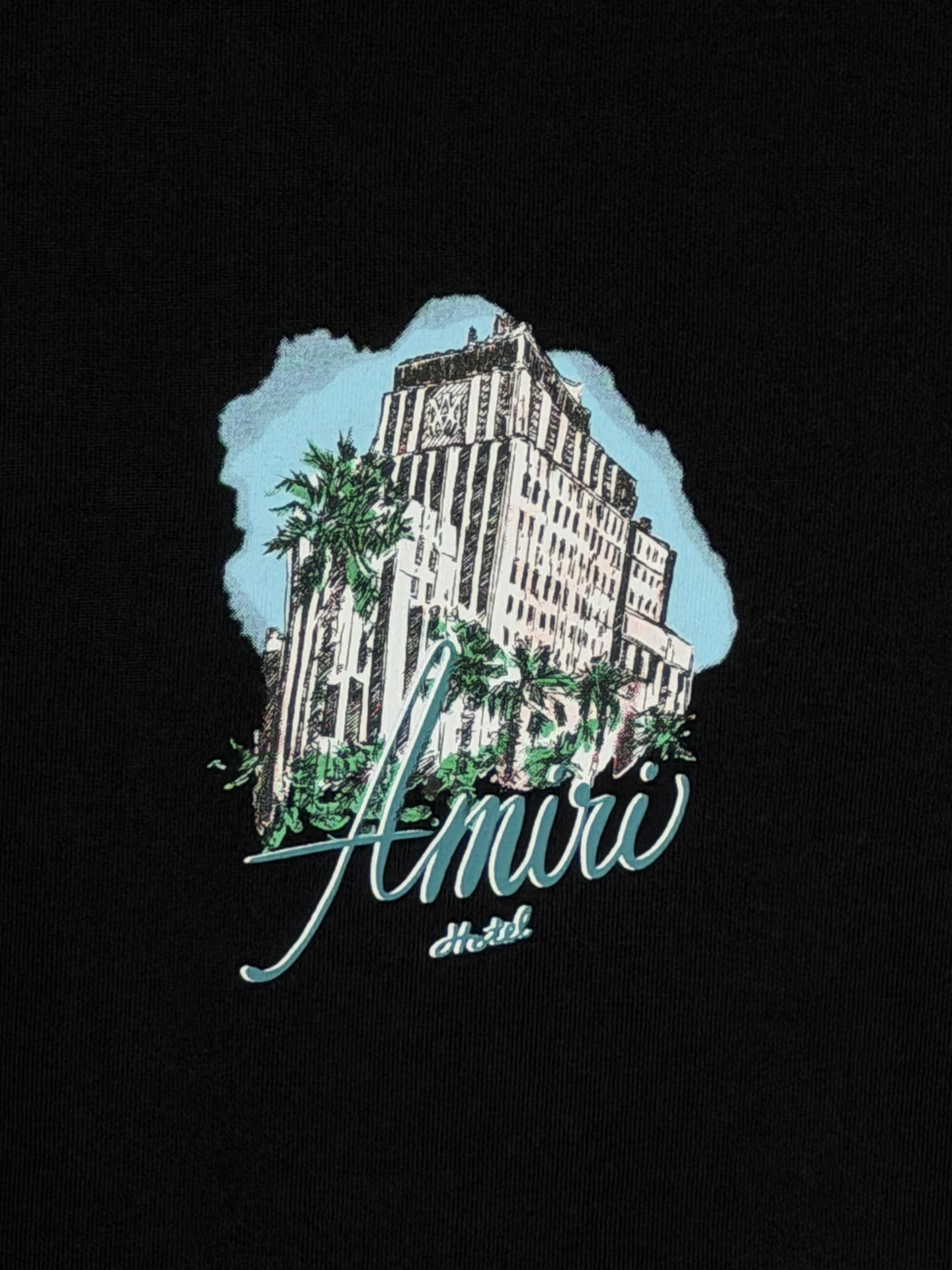 Playera 100% Algodón AMIRI Cuello Redondo