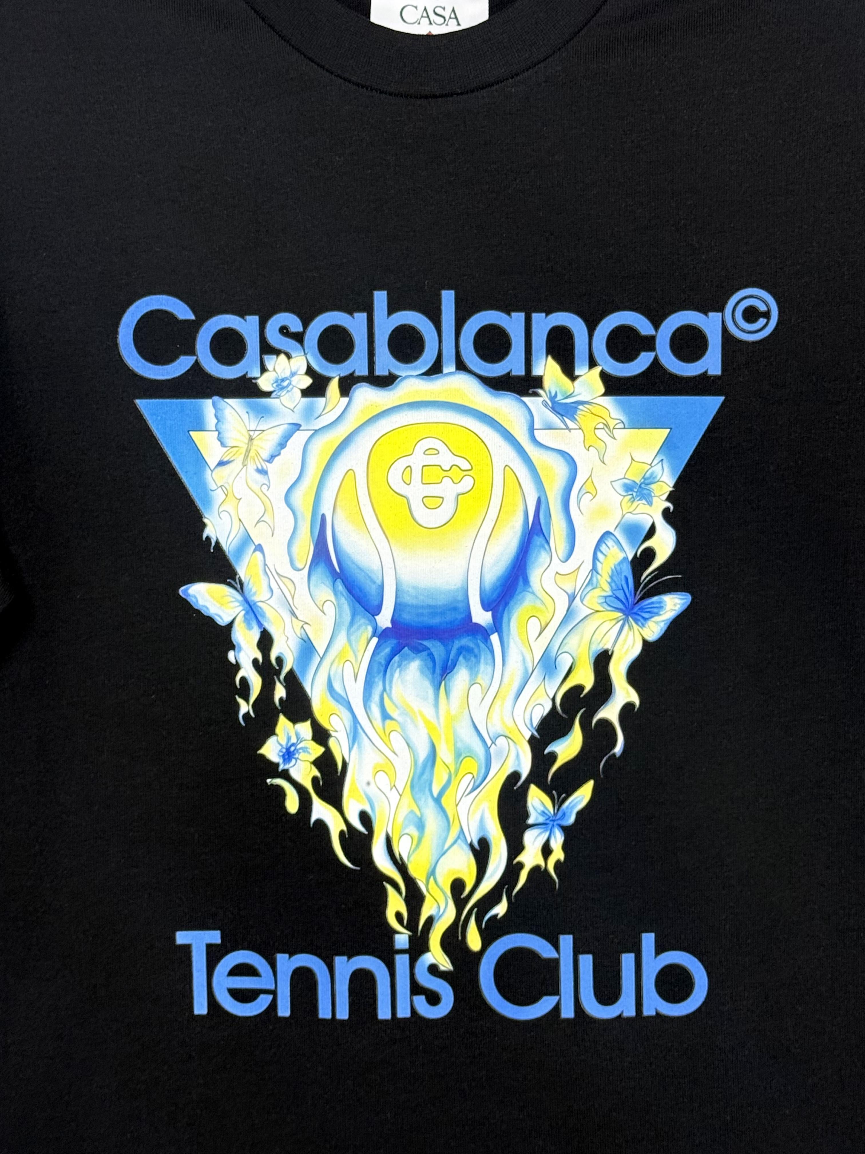 Playera Calidad Alta Casa Blanca  Cuello Redondo