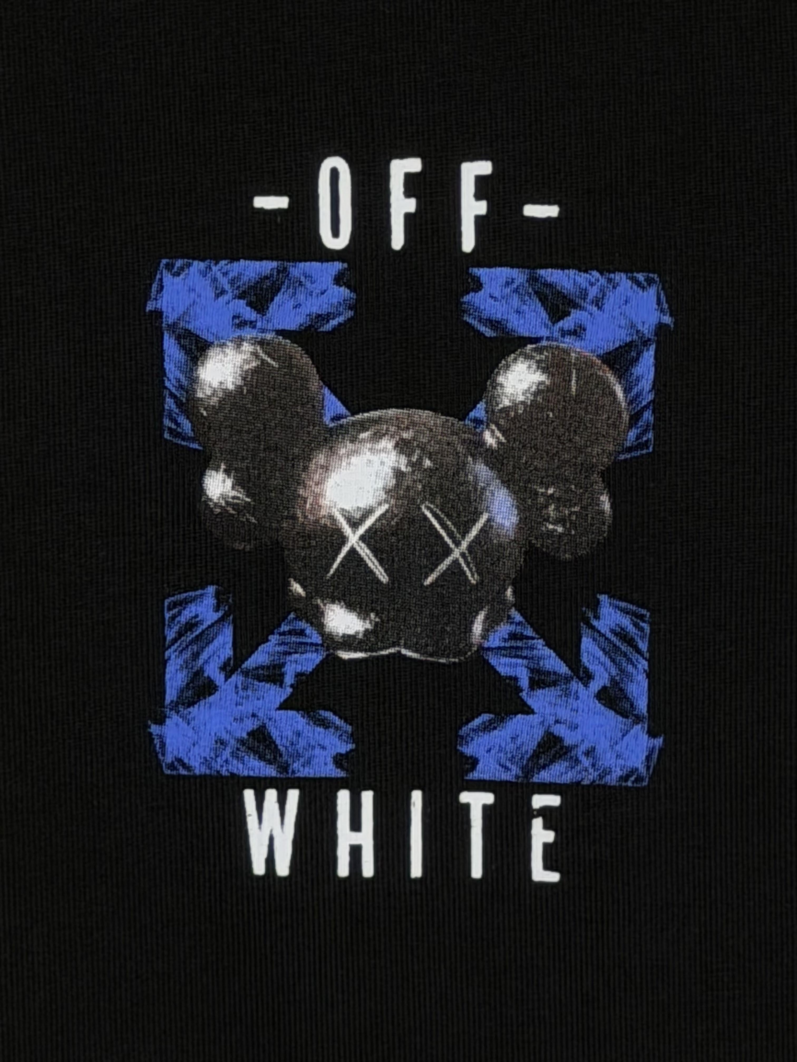 Playera 100% Algodón Off White Cuello Redondo