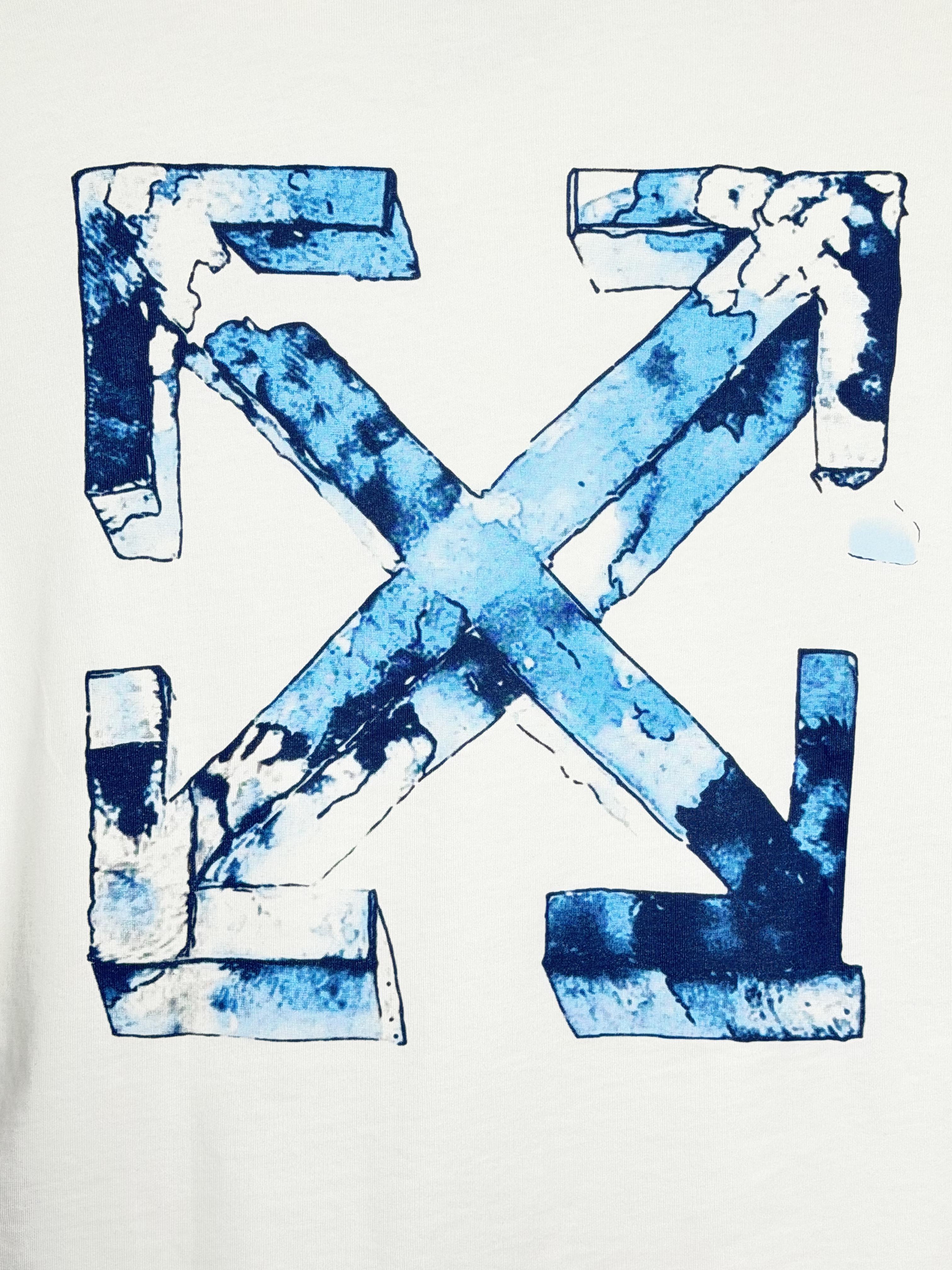 Playera 100% Algodón Off White Cuello Redondo