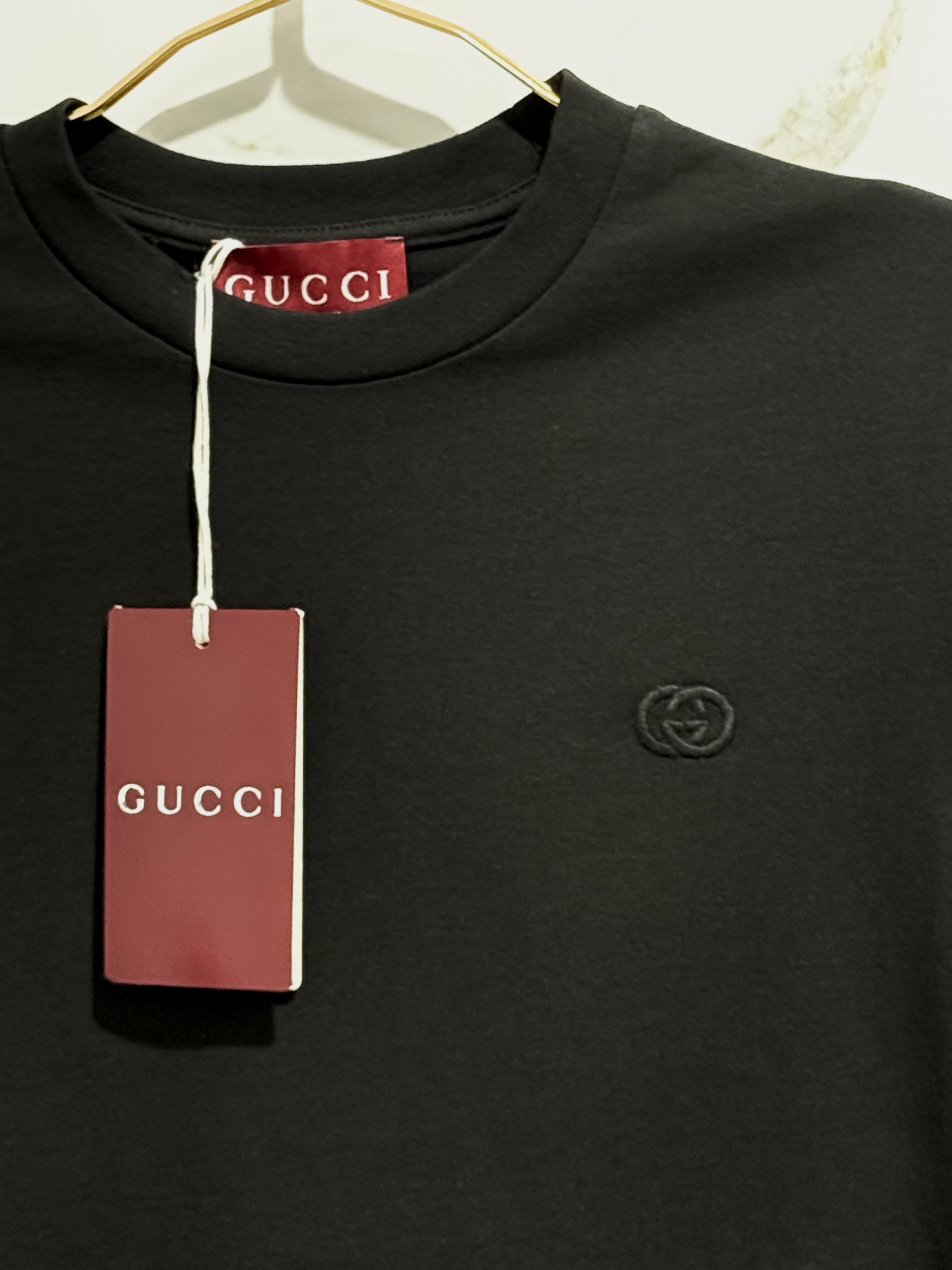 Playera Calidad Alta Gucci Cuello Redondo