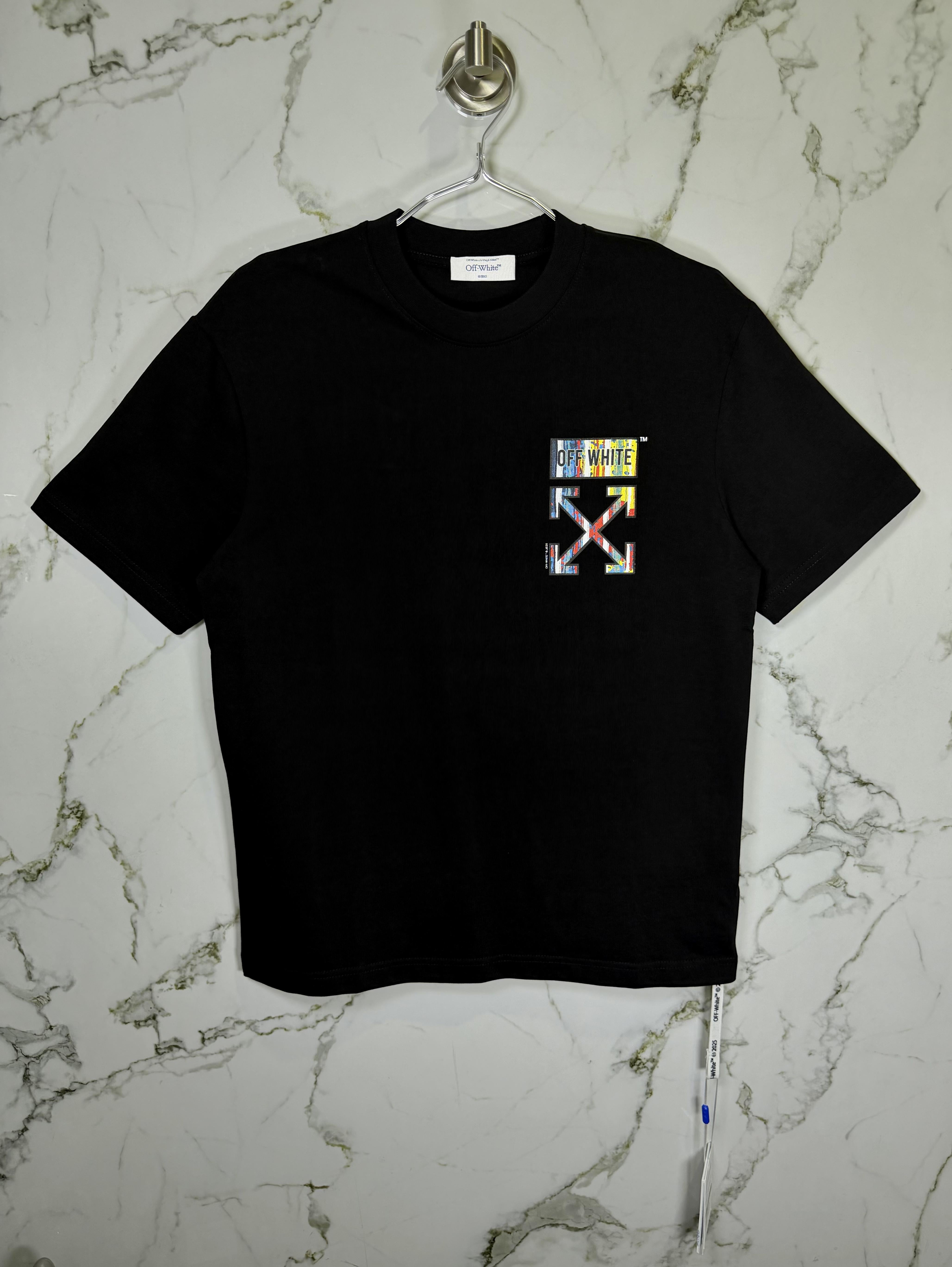 Playera 100% Algodón Off White Cuello Redondo