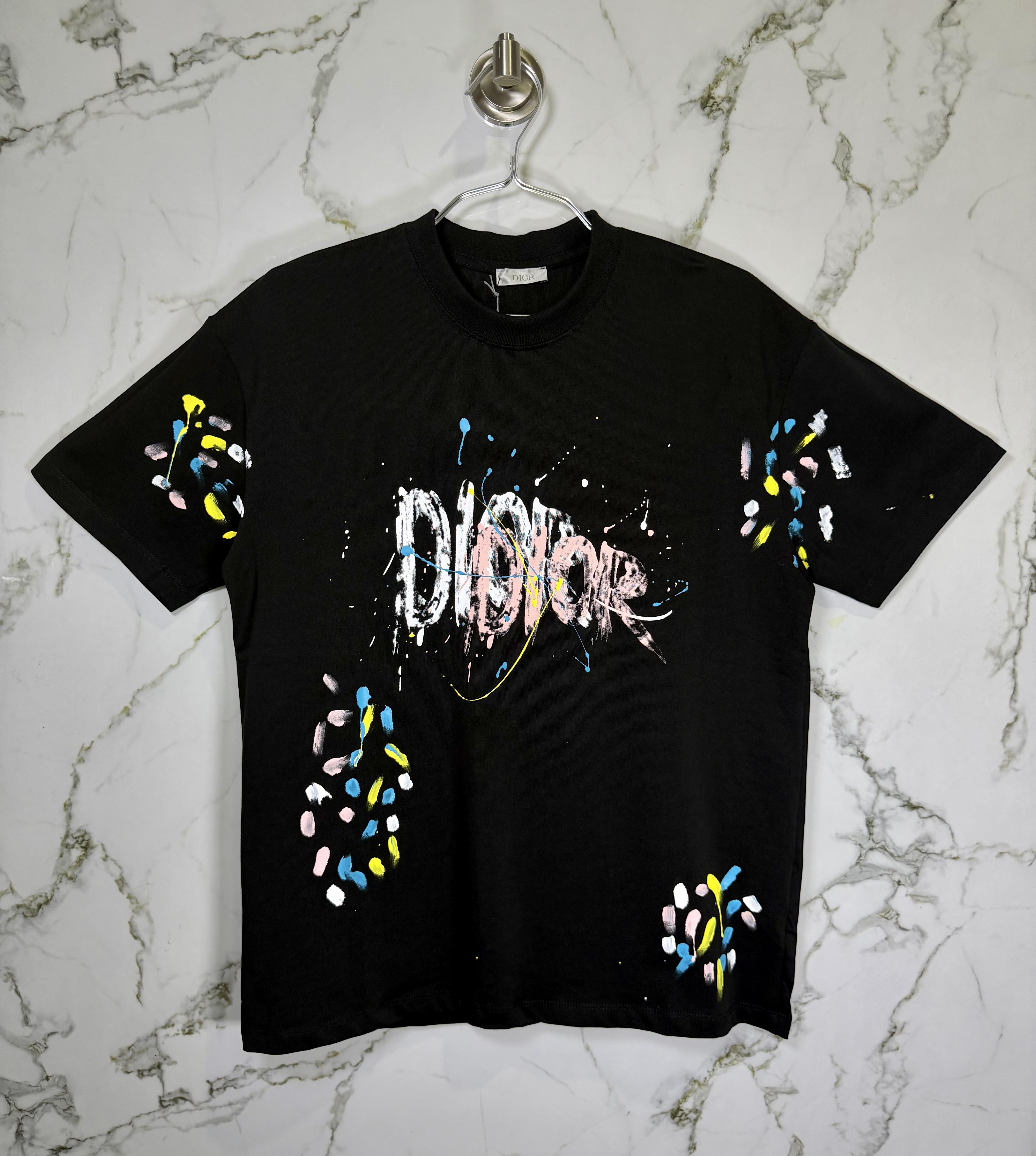 Playera 100% Algodón Dior Cuello Redondo