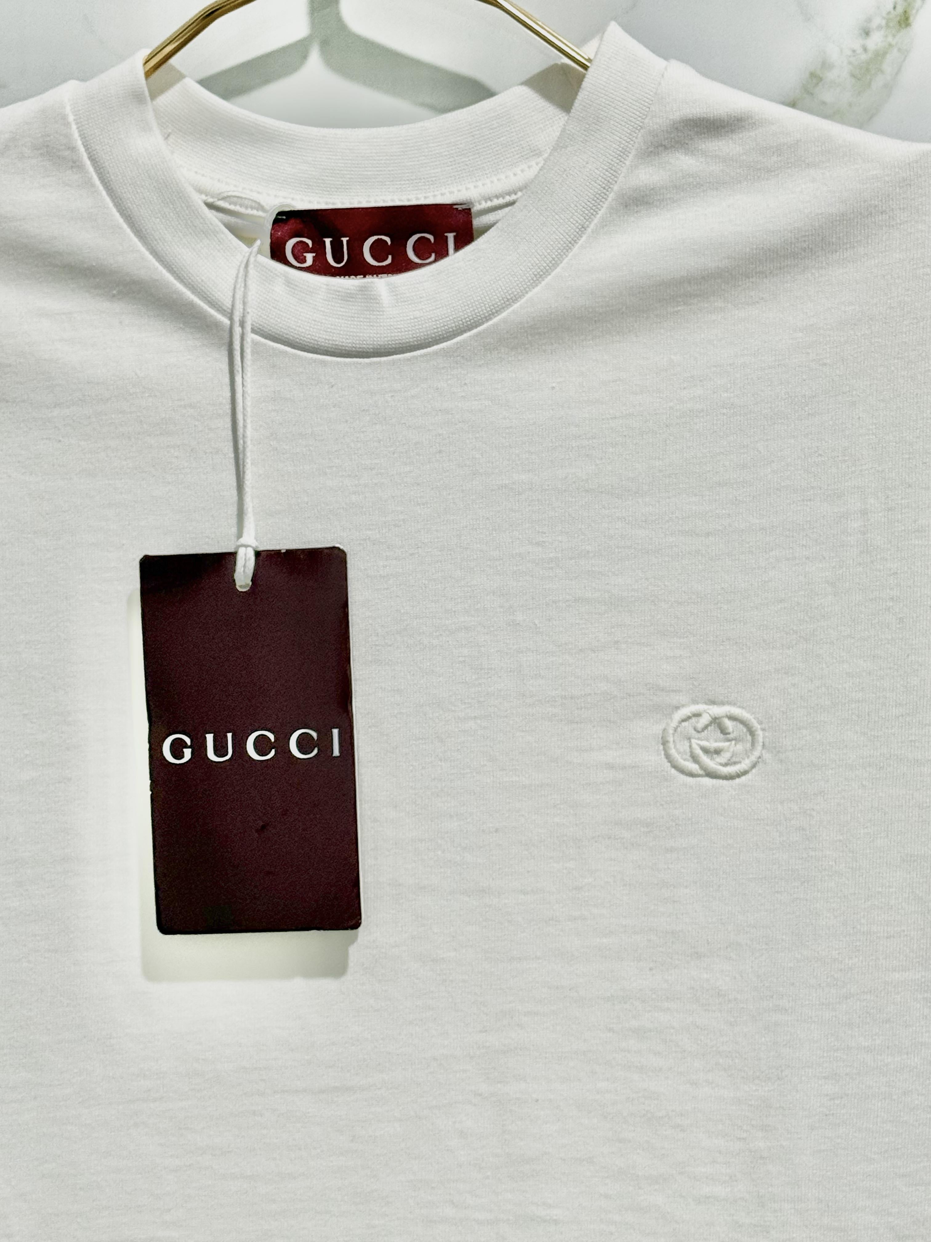 Playera Calidad Alta Gucci Cuello Redondo