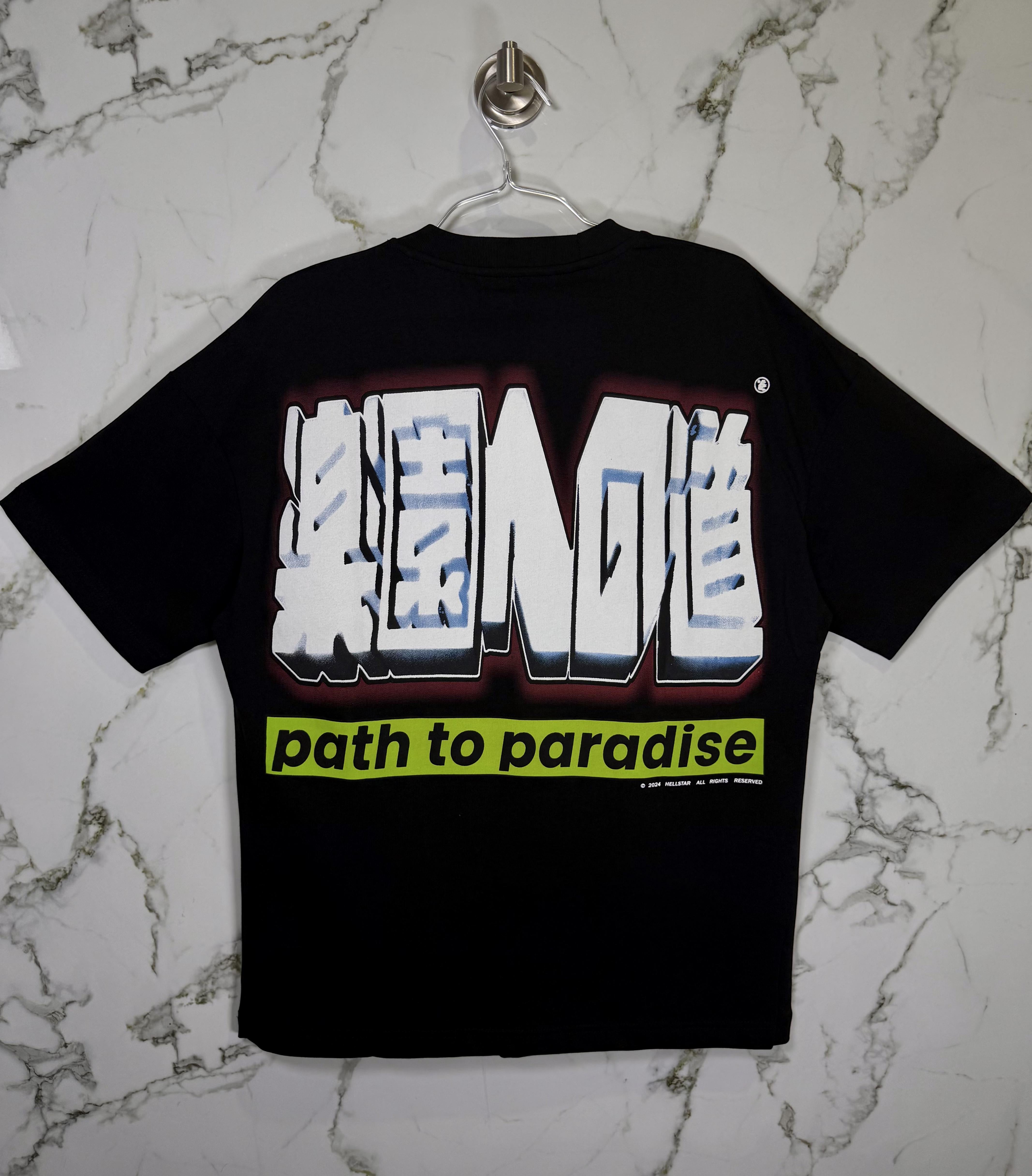 Playera 100% Algodón HELLSTAR Cuello Redondo