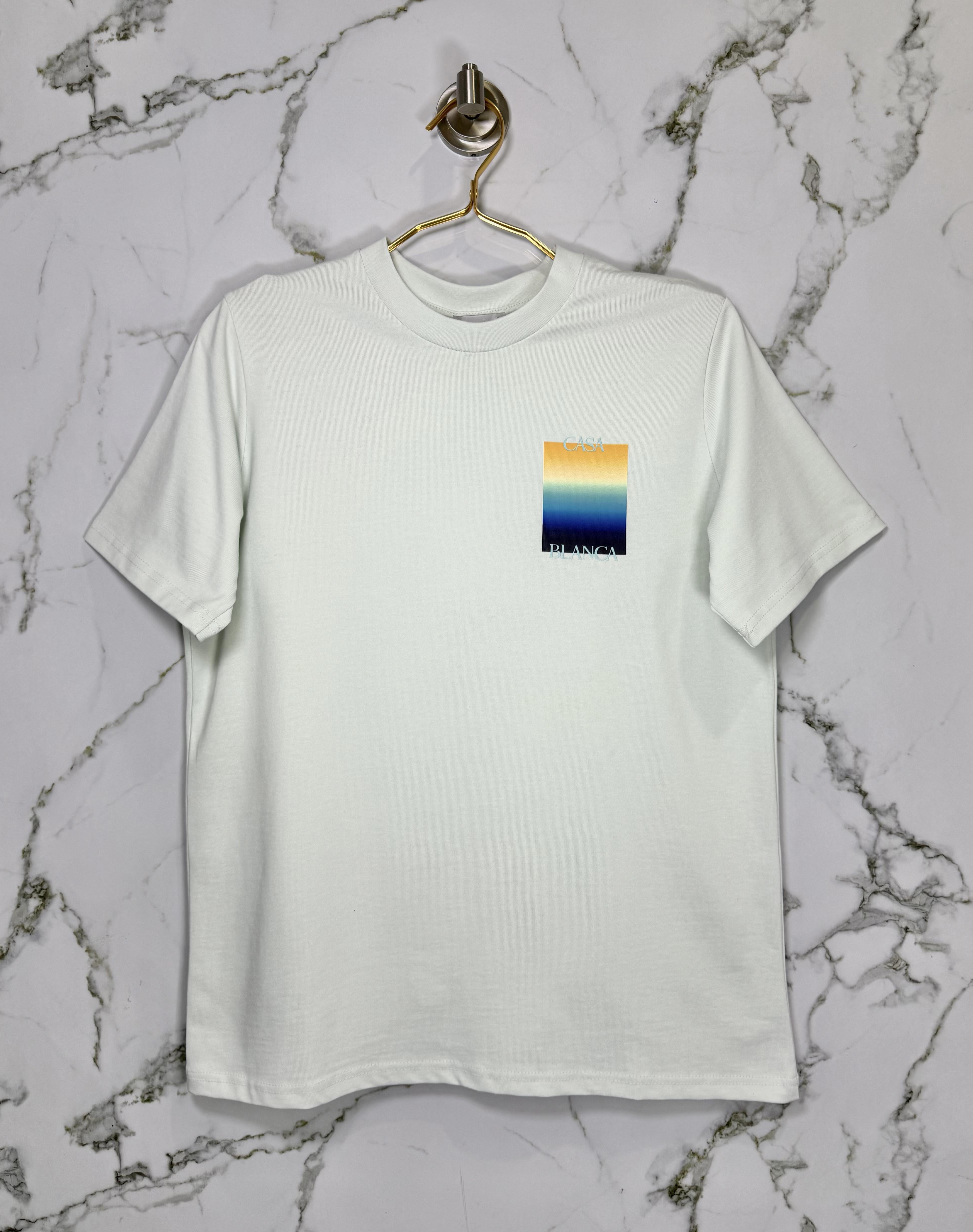 Playera Calidad Alta Casa Blanca  Cuello Redondo