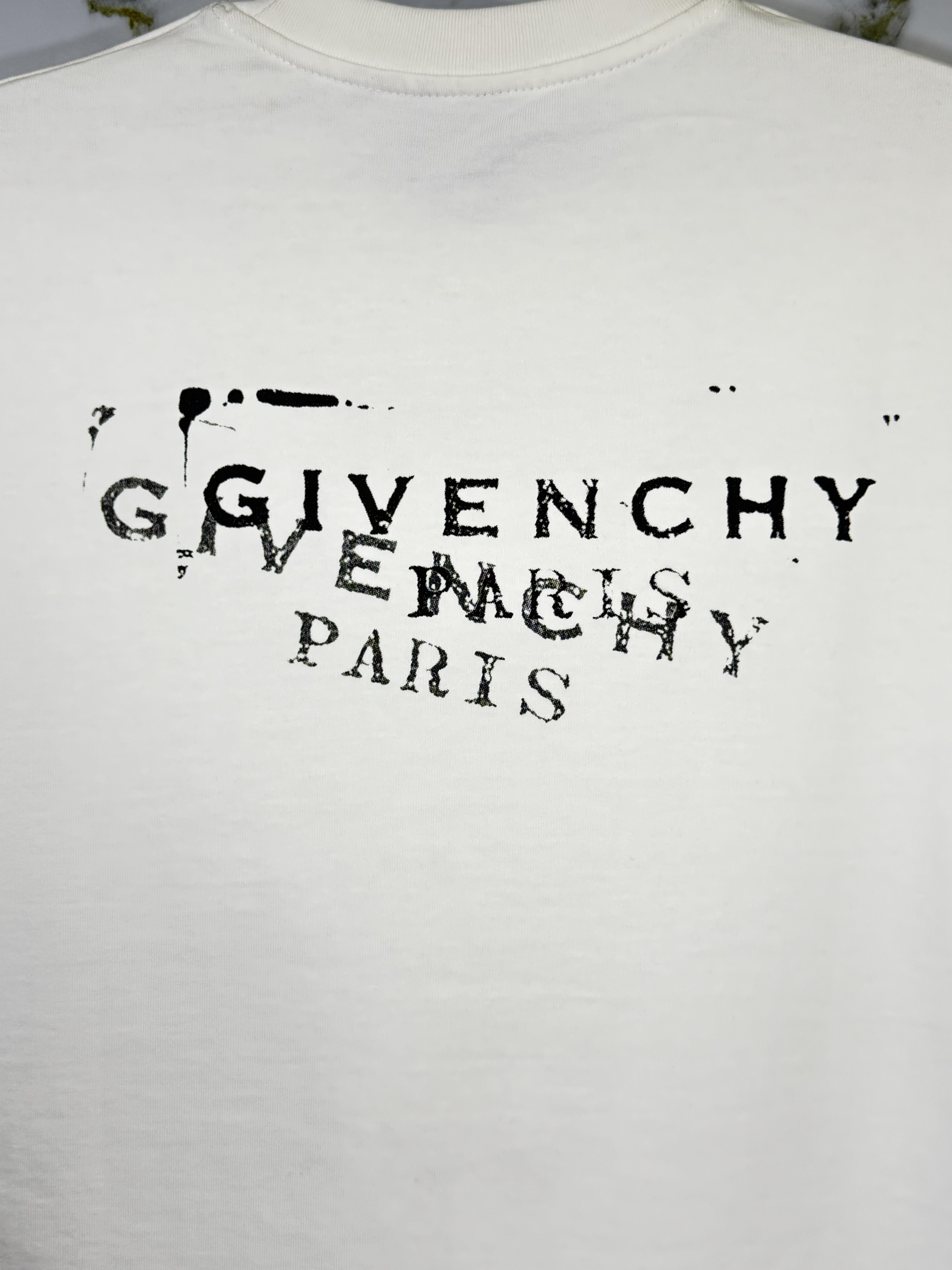 Playera 100% Algodón Givenchy Cuello Redondo