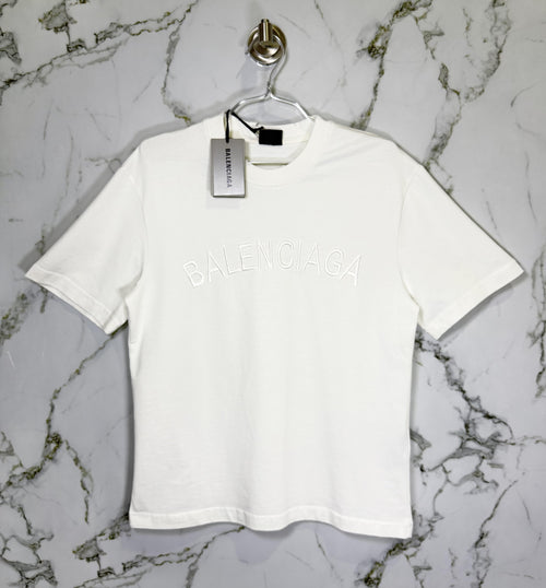 Playera 100% Algodón Balenciaga Cuello Redondo
