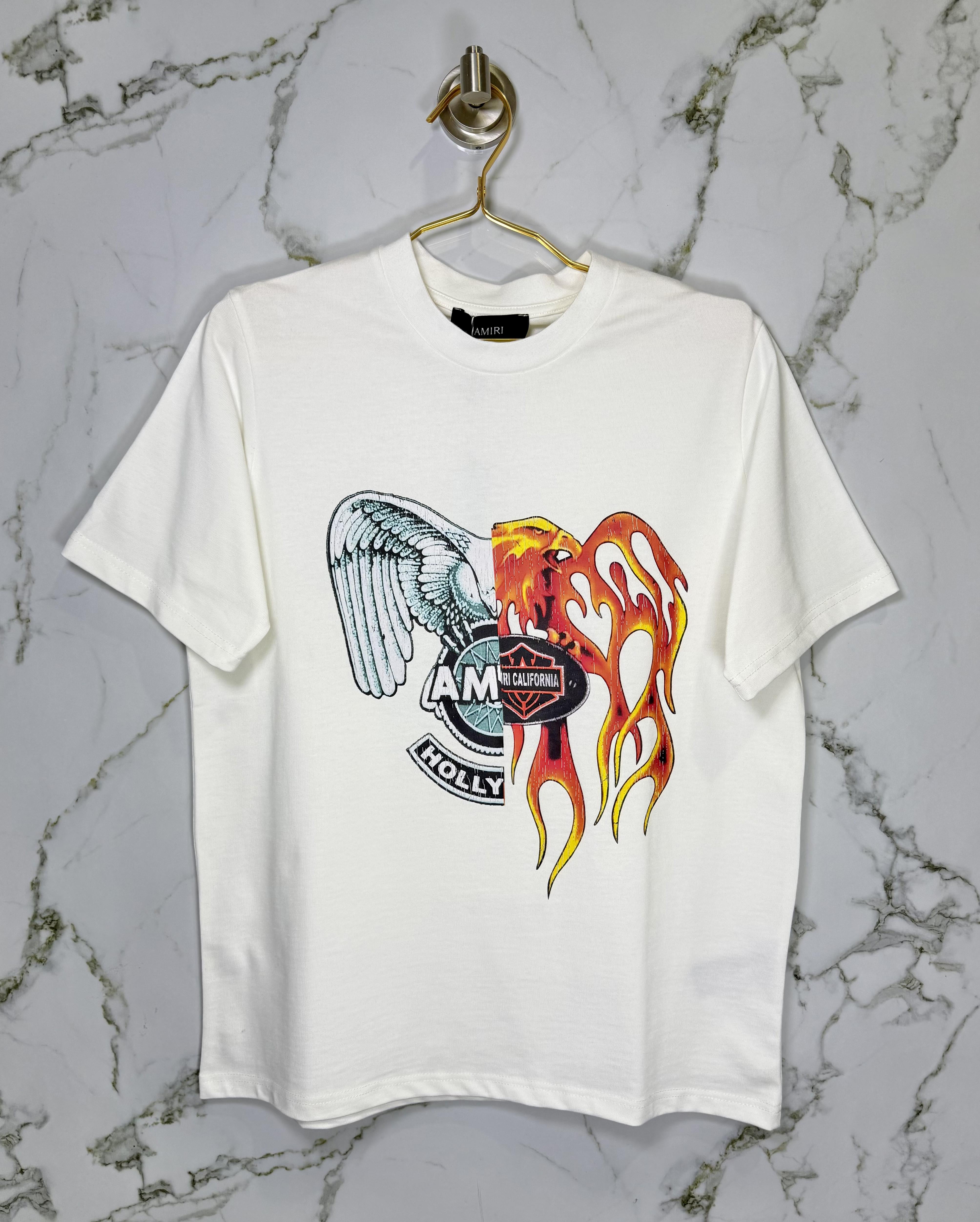 Playera Calidad Alta AMIRI Cuello Redondo