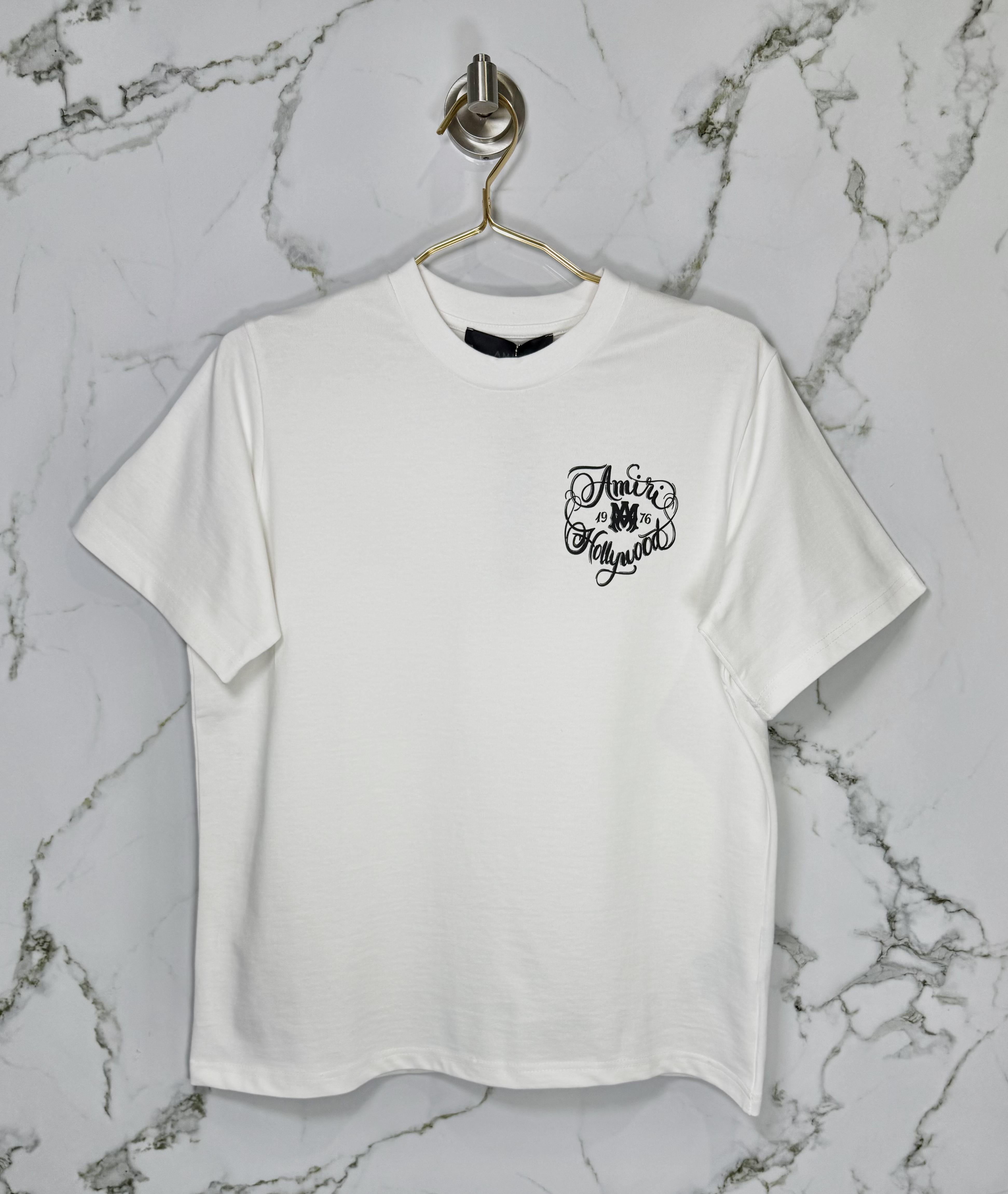 Playera Calidad Alta AMIRI Cuello Redondo