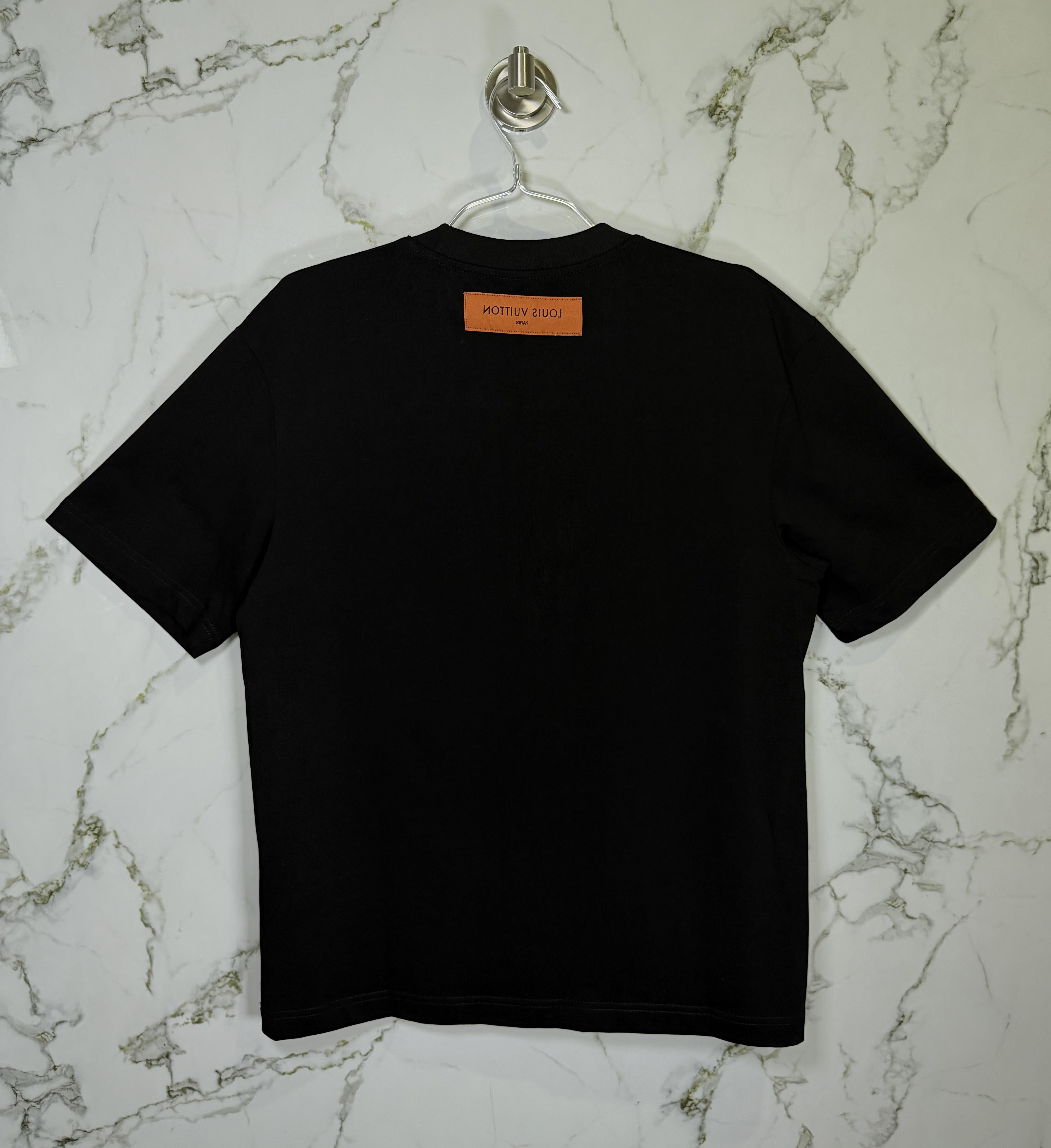 Playera 100% Algodón Louis Vuitton Cuello Redondo