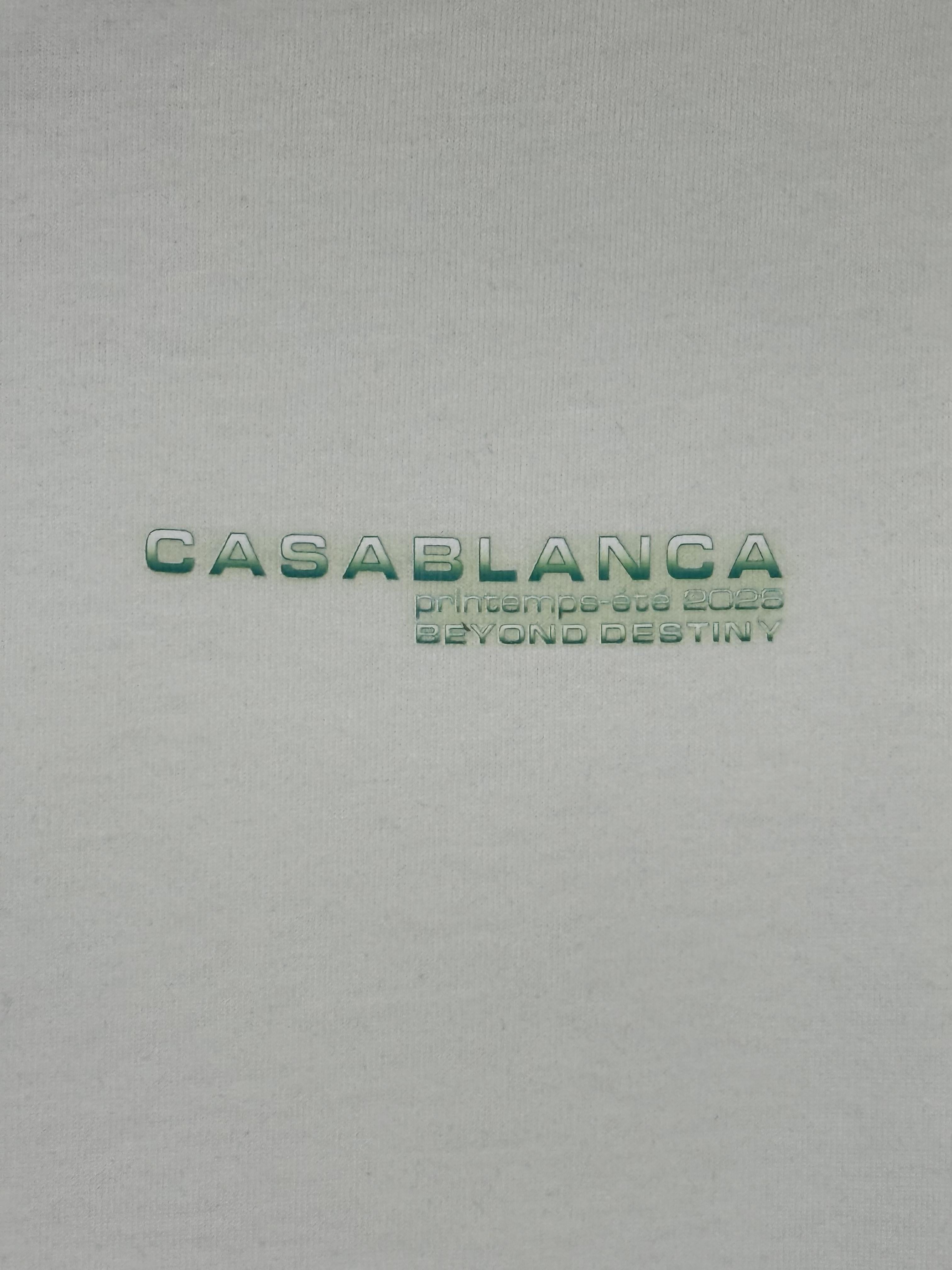 Playera Calidad Alta Casa Blanca Cuello Redondo