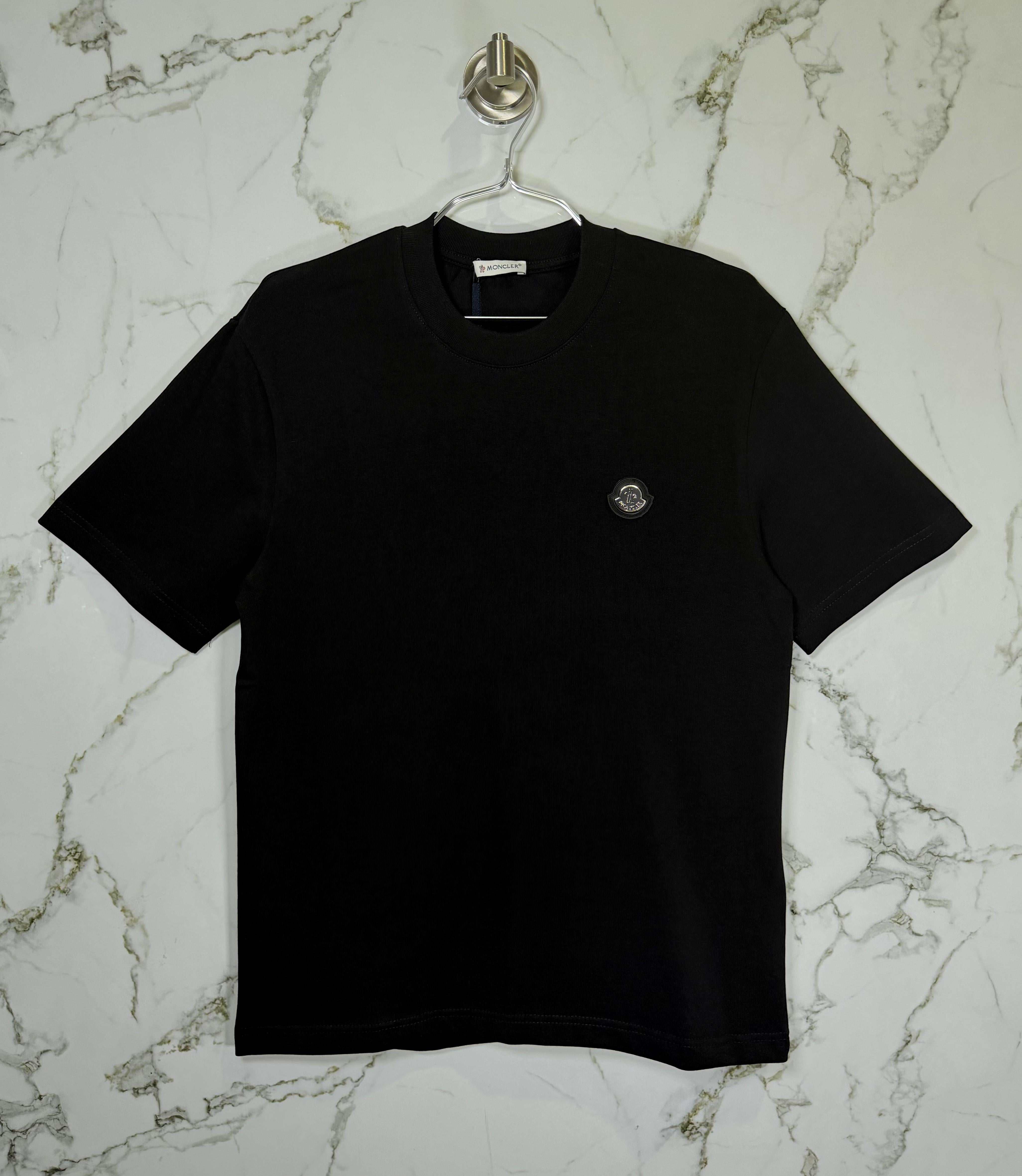Playera 100% Algodón Moncler Cuello Redondo