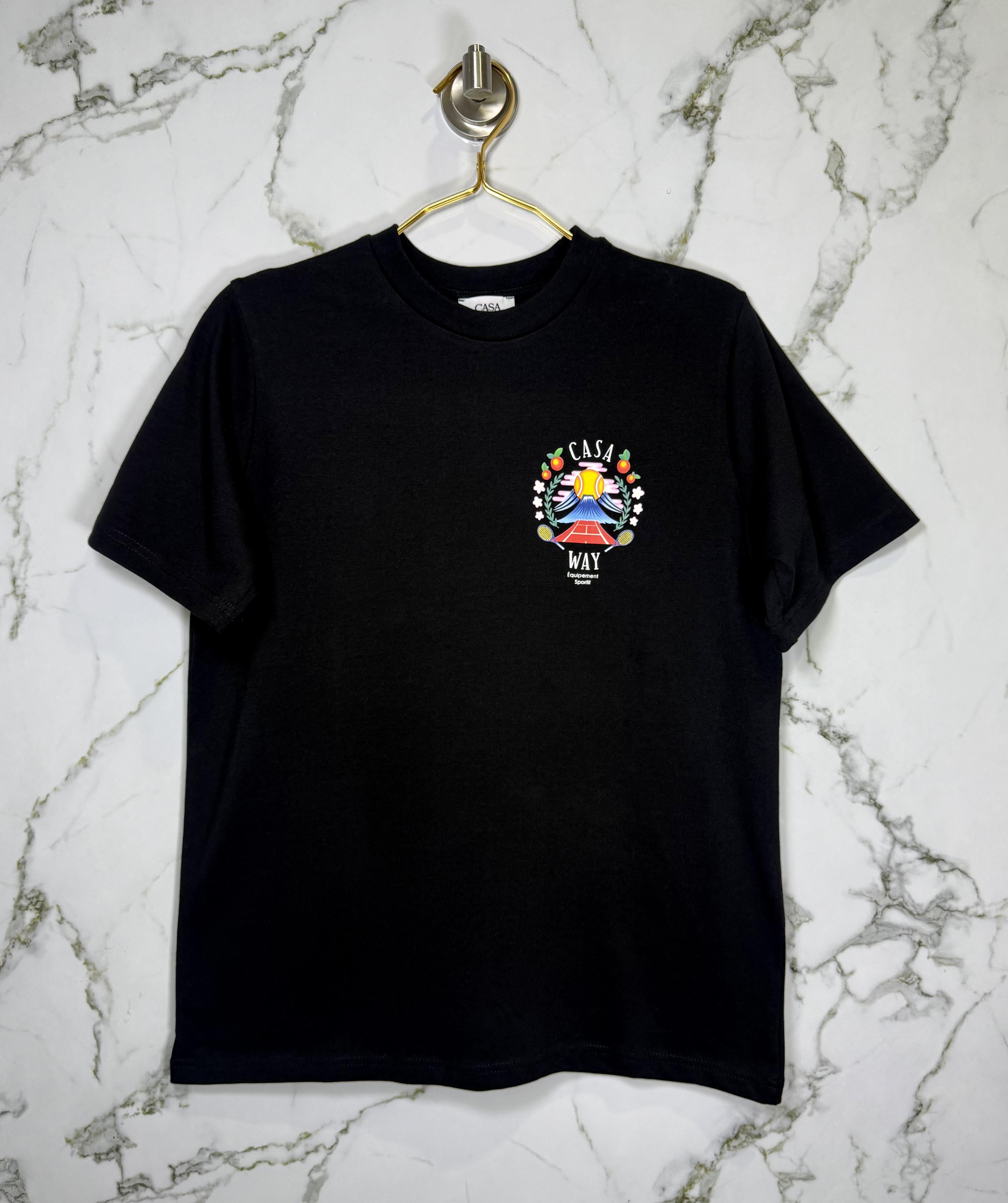 Playera Calidad Alta Casa Blanca Cuello Redondo