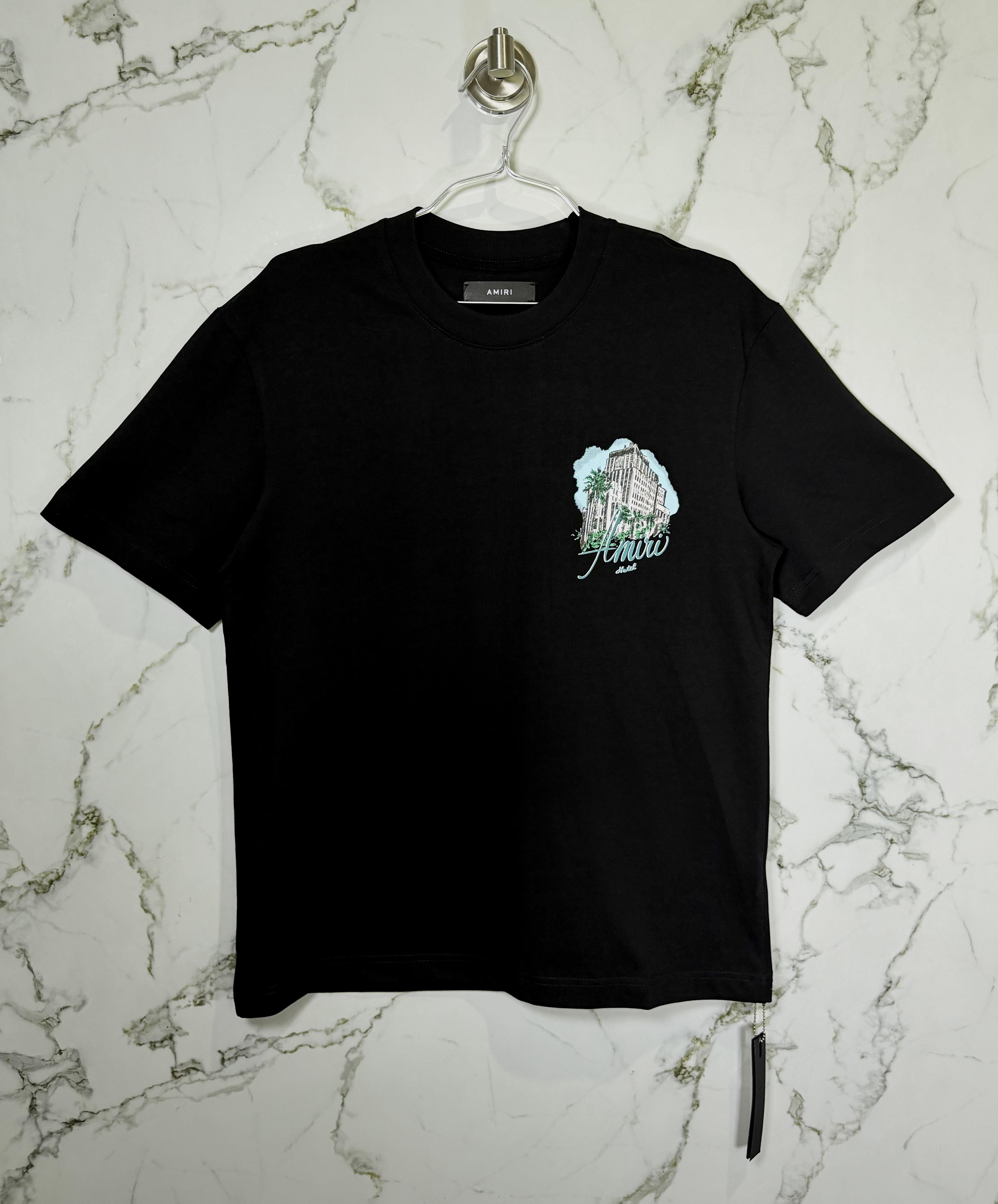 Playera 100% Algodón AMIRI Cuello Redondo