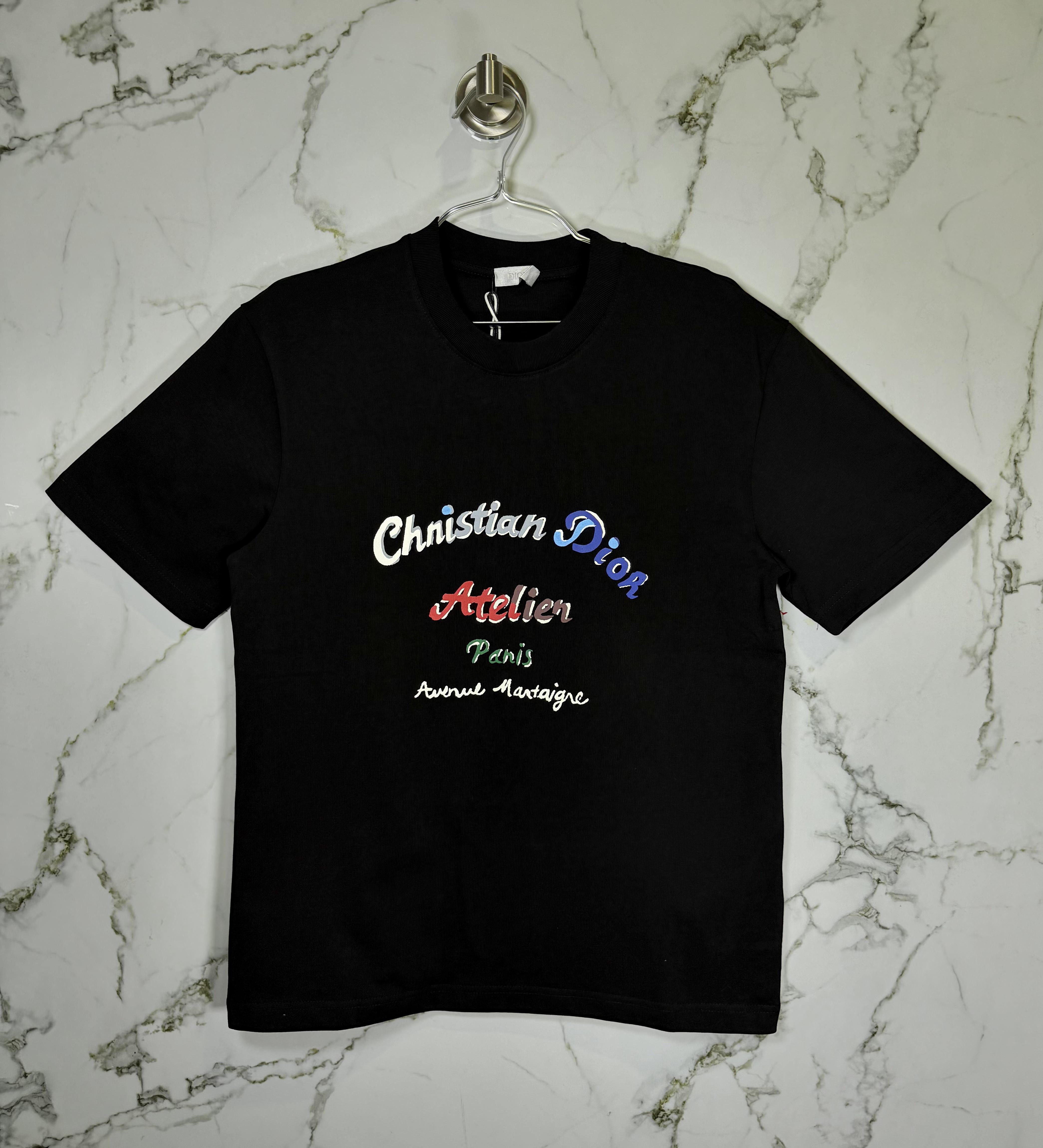 Playera 100% Algodón Dior Cuello Redondo