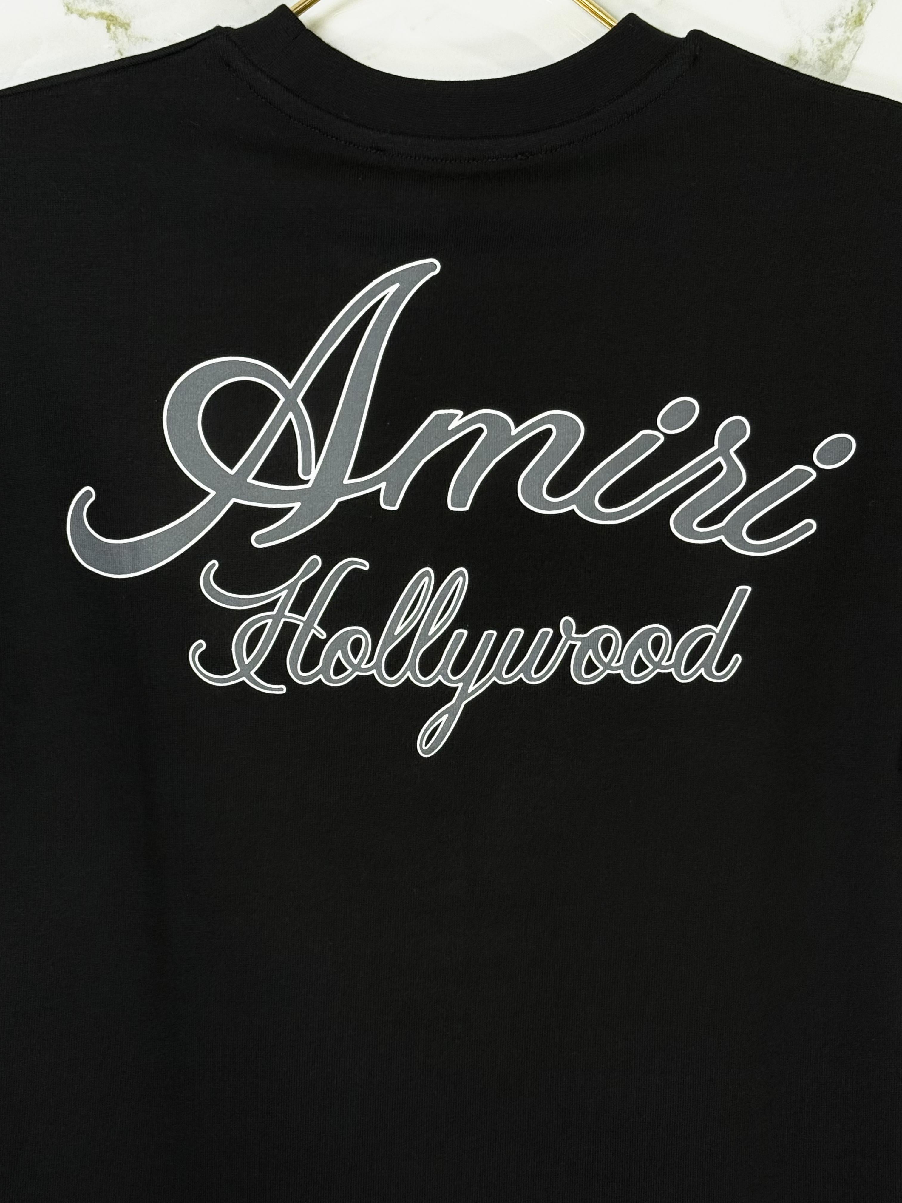 Playera Calidad Alta AMIRI Cuello Redondo